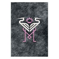 mls inter miami cf soccer team logo sport carpet area rug home decor gift imcf57