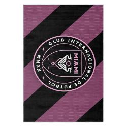 mls inter miami cf soccer team logo sport carpet area rug home decor gift imcf76