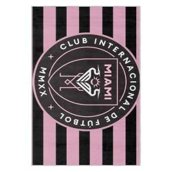 mls inter miami cf soccer team logo sport carpet area rug home decor gift imcf82