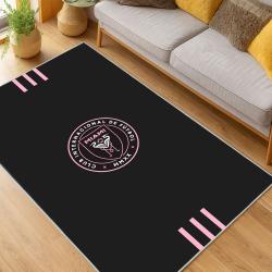 MLS Inter Miami Cf Soccer Team Logo Sport Carpet Area Rug Home Decor Gift IMCF16