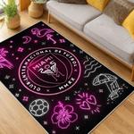 mls inter miami cf soccer team logo sport carpet area rug home decor gift living room imcf18