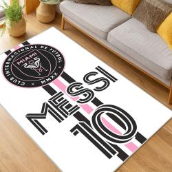MLS Inter Miami Cf Soccer Team Logo Sport Carpet Area Rug Home Decor Gift IMCF23