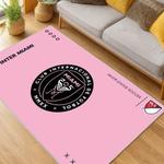 mls inter miami cf soccer team logo sport carpet area rug home decor gift living room imcf26