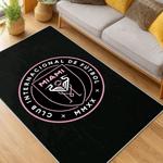 mls inter miami cf soccer team logo sport carpet area rug home decor gift living room imcf3
