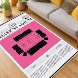 MLS Inter Miami Cf Soccer Team Logo Sport Carpet Area Rug Home Decor Gift IMCF32