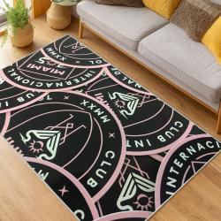 MLS Inter Miami Cf Soccer Team Logo Sport Carpet Area Rug Home Decor Gift IMCF39