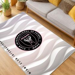MLS Inter Miami Cf Soccer Team Logo Sport Carpet Area Rug Home Decor Gift IMCF45
