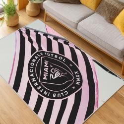 MLS Inter Miami Cf Soccer Team Logo Sport Carpet Area Rug Home Decor Gift IMCF47
