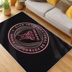 mls inter miami cf soccer team logo sport carpet area rug home decor gift living room imcf51