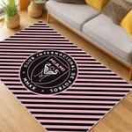 mls inter miami cf soccer team logo sport carpet area rug home decor gift living room imcf55