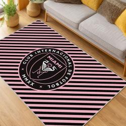 MLS Inter Miami Cf Soccer Team Logo Sport Carpet Area Rug Home Decor Gift IMCF55