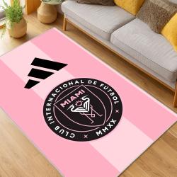 MLS Inter Miami Cf Soccer Team Logo Sport Carpet Area Rug Home Decor Gift IMCF58
