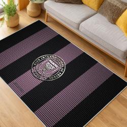 MLS Inter Miami Cf Soccer Team Logo Sport Carpet Area Rug Home Decor Gift IMCF62