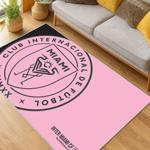 mls inter miami cf soccer team logo sport carpet area rug home decor gift living room imcf65