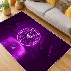 MLS Inter Miami Cf Soccer Team Logo Sport Carpet Area Rug Home Decor Gift IMCF66