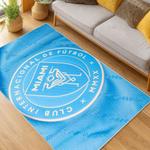 mls inter miami cf soccer team logo sport carpet area rug home decor gift living room imcf7