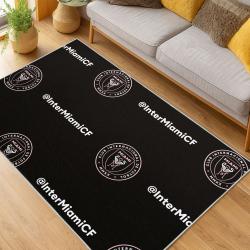 MLS Inter Miami Cf Soccer Team Logo Sport Carpet Area Rug Home Decor Gift IMCF72