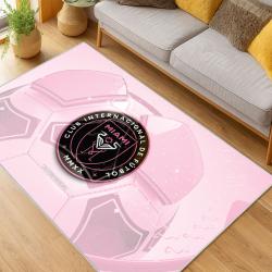 MLS Inter Miami Cf Soccer Team Logo Sport Carpet Area Rug Home Decor Gift IMCF75