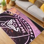 mls inter miami cf soccer team logo sport carpet area rug home decor gift living room imcf86