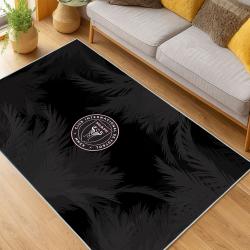 MLS Inter Miami Cf Soccer Team Logo Sport Carpet Area Rug Home Decor Gift IMCF87