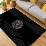 mls inter miami cf soccer team logo sport carpet area rug home decor gift living room imcf91