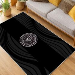 MLS Inter Miami Cf Soccer Team Logo Sport Carpet Area Rug Home Decor Gift IMCF91
