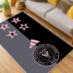 MLS Inter Miami Cf Soccer Team Logo Sport Carpet Area Rug Home Decor Gift IMCF93