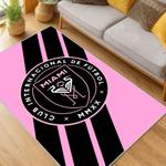 mls inter miami cf soccer team logo sport carpet area rug home decor gift living room imcf96