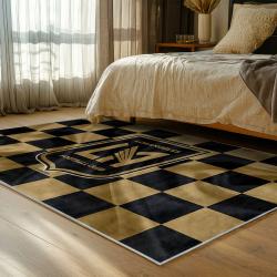 mls los angeles fc soccer team logo sport carpet area rug home decor gift idea bedroom lafc22