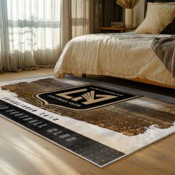 mls los angeles fc soccer team logo sport carpet area rug home decor gift idea bedroom lafc26