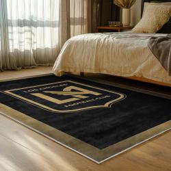 mls los angeles fc soccer team logo sport carpet area rug home decor gift idea bedroom lafc33