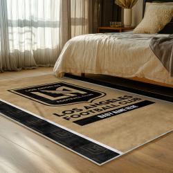 mls los angeles fc soccer team logo sport carpet area rug home decor gift idea bedroom lafc45