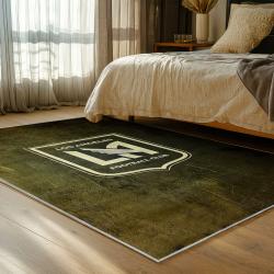 mls los angeles fc soccer team logo sport carpet area rug home decor gift idea bedroom lafc55
