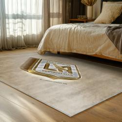 mls los angeles fc soccer team logo sport carpet area rug home decor gift idea bedroom lafc8