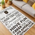 mls los angeles fc soccer team logo sport carpet area rug home decor gift idea living room lafc25