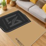 mls los angeles fc soccer team logo sport carpet area rug home decor gift idea living room lafc28