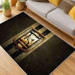 mls los angeles fc soccer team logo sport carpet area rug home decor gift idea living room lafc49