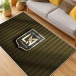mls los angeles fc soccer team logo sport carpet area rug home decor gift idea living room lafc52