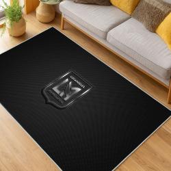 MLS Los Angeles Fc Soccer Team Logo Sport Carpet Area Rug Home Decor Gift LAFC57