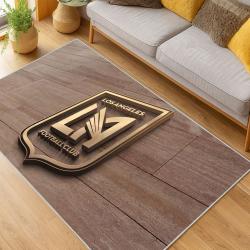 MLS Los Angeles Fc Soccer Team Logo Sport Carpet Area Rug Home Decor Gift LAFC7