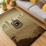 mls los angeles fc soccer team logo sport carpet area rug home decor gift idea living room lafc74