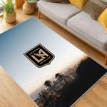 mls los angeles fc soccer team logo sport carpet area rug home decor gift idea living room lafc75