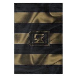 mls los angeles fc soccer team logo sport carpet area rug home decor gift lafc1