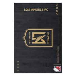 mls los angeles fc soccer team logo sport carpet area rug home decor gift lafc32