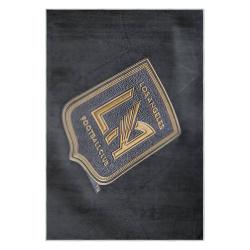 mls los angeles fc soccer team logo sport carpet area rug home decor gift lafc35