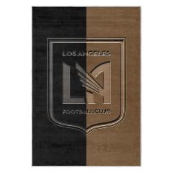 mls los angeles fc soccer team logo sport carpet area rug home decor gift lafc43