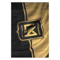 mls los angeles fc soccer team logo sport carpet area rug home decor gift lafc46