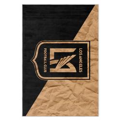 mls los angeles fc soccer team logo sport carpet area rug home decor gift lafc47