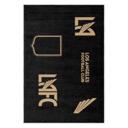 mls los angeles fc soccer team logo sport carpet area rug home decor gift lafc51