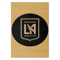 mls los angeles fc soccer team logo sport carpet area rug home decor gift lafc58